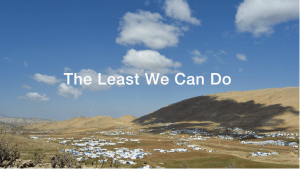Film: The Least We Can Do