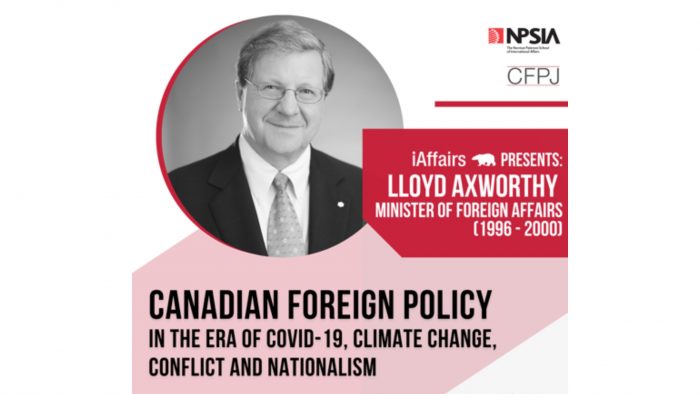 Lloyd Axworthy - Canadian Foreign Policy Event